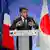French Prime Minister Francois Fillon speaks before Japanese business leaders in Tokyo