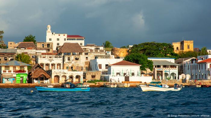 Picture of Lamu taken from the sea