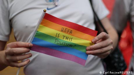UEFA bans rainbow-colored advertising in Baku and St. Petersburg