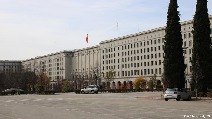 Edificio del Gobierno de Madrid.