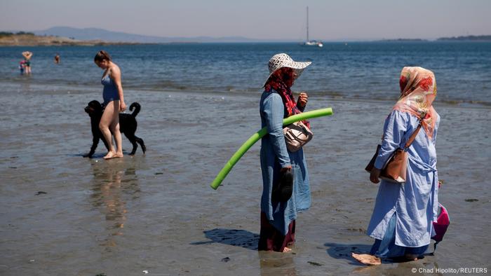 Menschen am Strand