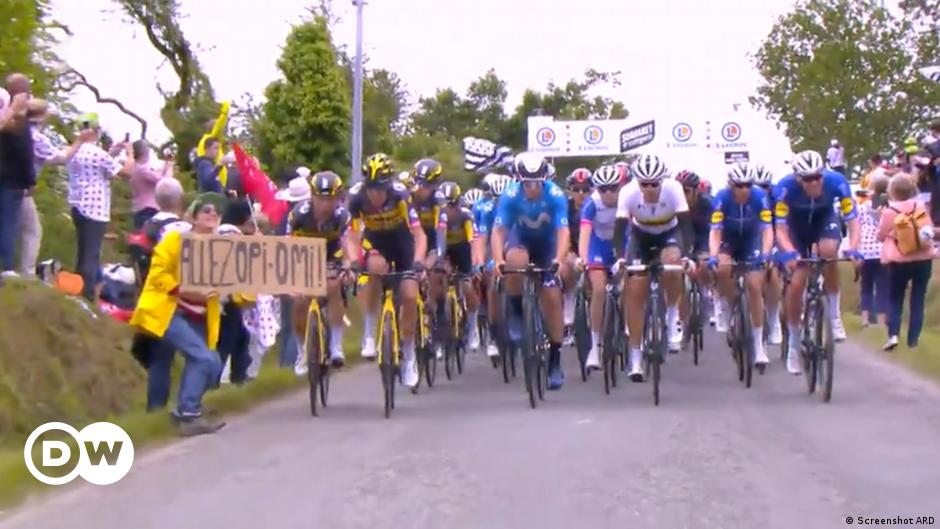 Tour-de-France-Zuschauerin nach Massensturz festgenommen