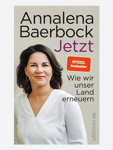 Buchcover von Grünen-Chefin Annalena Baerbock Now.  Wie erneuern wir unser Land