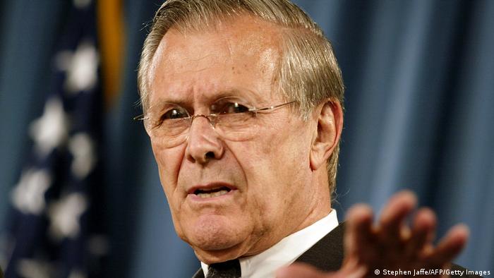 USA Ex- Verteigungsminister Donald Rumsfeld