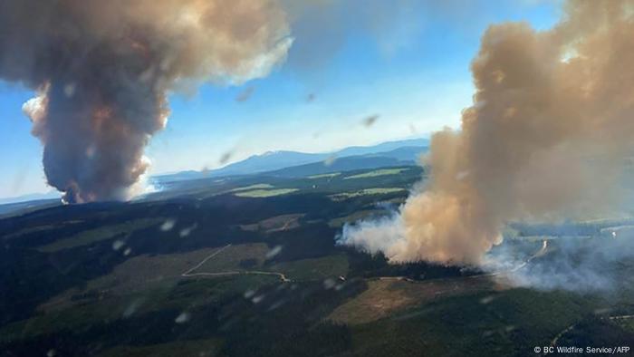 Невижданите жеги в Канада предизвикаха обширни пожари