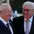 Israeli Presient Reuven Rivlin welcomes his German counterpart Frank-Walter Steinmeier in Jerusalem
