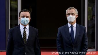 Kosovo Besuch des NATO-Generalsekretärs Jens Stoltenberg