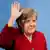 Angela Merkel lors d’une discussion virtuelle avec les étudiants sur l’avenir de l’Europe 