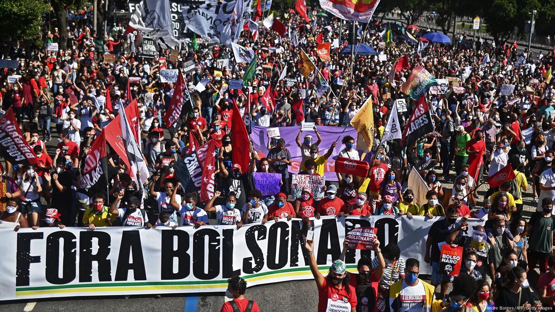 Protesto contra Bolsonaro