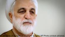 In this undated photo released Feb. 25, 2015, by an official website of the office of the Iranian supreme leader, Gholamhossein Mohseni Ejehi speaks during an interview at his office in Tehran, Iran. On Thursday, July 1, 2021, Ayatollah Ali Khamenei, Iran's supreme leader, appointed Ejehi as the new judiciary chief to replace former Judiciary Chief Ebrahim Raisi, the man recently elected as the country's new president. (Office of the Iranian Supreme Leader via AP)