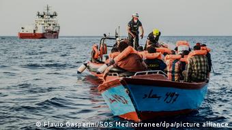 SOS Mediterranee Μεσόγειος μετανάστες
