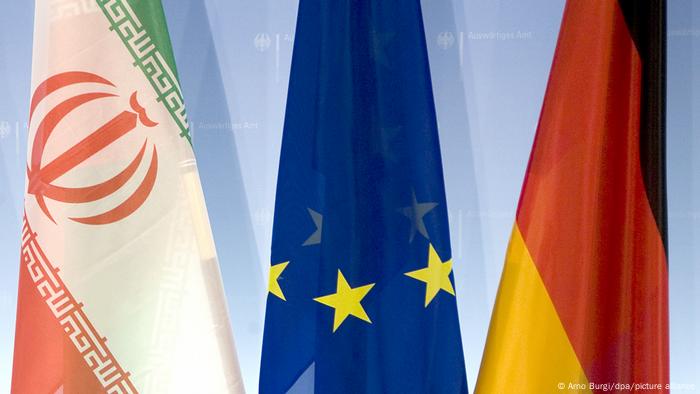 Deutschland Berlin Auswärtiges Amt | Flaggen Iran, EU, Deutschland Deutschland Berlin Auswärtiges Amt | Flaggen Iran, EU, Deutschland