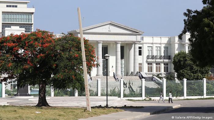 The Haitian Presidential Palace on July 7, 2021