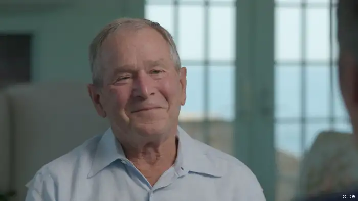Der ehemalige US-Präsident George W. Bush im DW-Interview