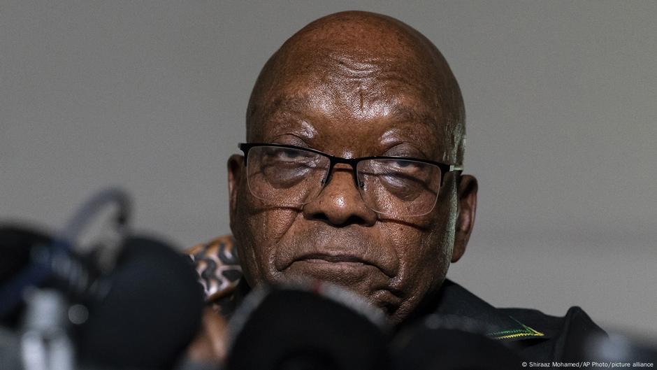 Ex-Präsident Jacob Zuma in Haft