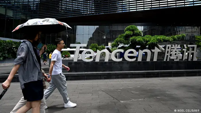 China Tencent Konzern