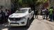 A police vehicle parked near the residence of assassinated President Jovenel Moise A police vehicle parked near the residence of assassinated President Jovenel Moise