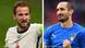 Bildkombo Harry Kane - Giorgio Chiellini Bildkombo Harry Kane - Giorgio Chiellini