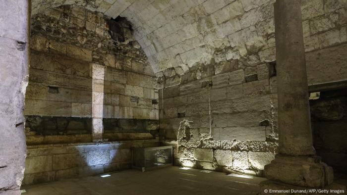 Ancient banquet hall in Jerusalem