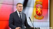 
Nord-Mazedonien
Parteichef VMRO-DPMNE Hristijan Mickoski