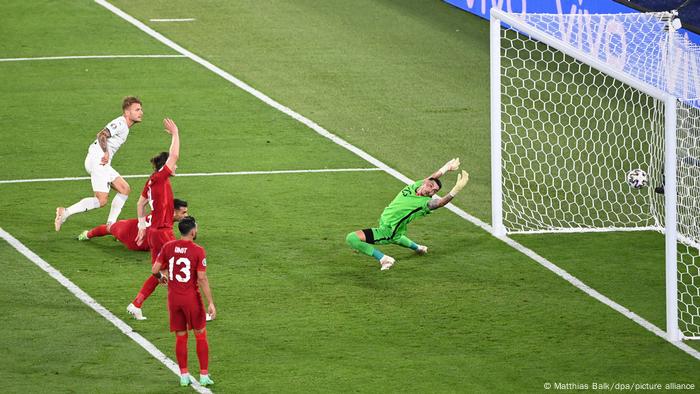 Turnuvanın açılış maçında Türkiye'yi 3-0 mağlup eden İtalya'nın ikinci golünü Ciro Immobile kaydetmişti