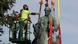 Workers remove equestrian sculpture General Robert E. Lee in Charlottesville, Virginia Workers remove equestrian sculpture General Robert E. Lee in Charlottesville, Virginia