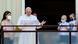 Pope Francis speaks to crowd from hospital balcony Pope Francis speaks to crowd from hospital balcony