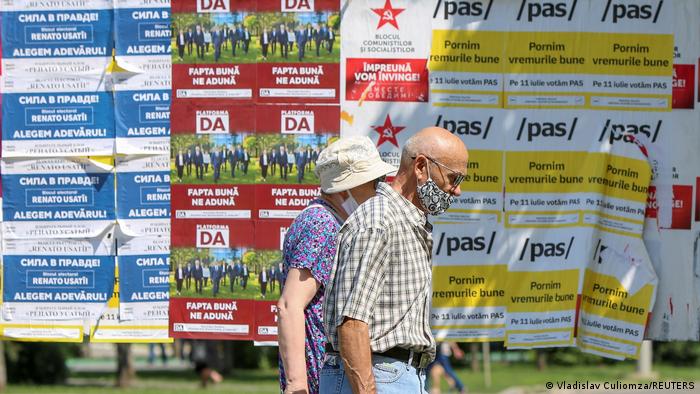 За първи път в бившата съветска република Молдова една проевропейска