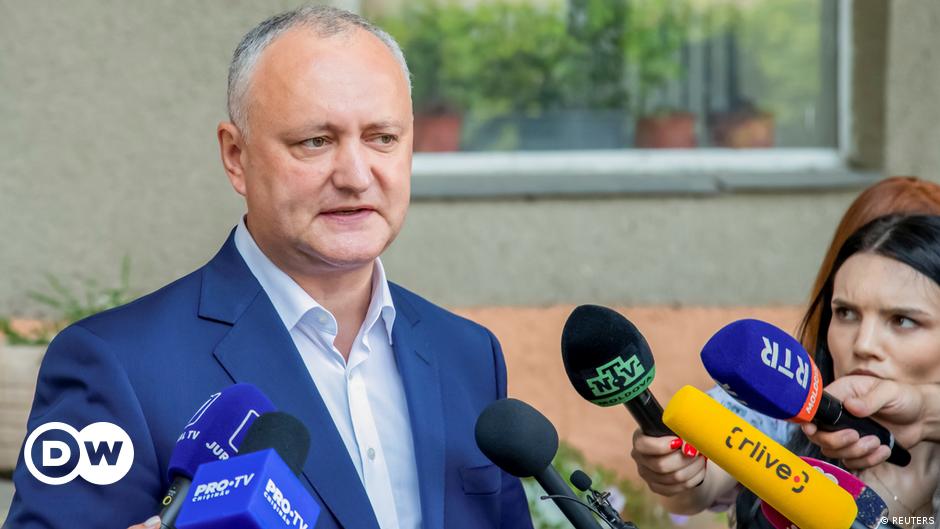 Moldovan ex-president detained for alleged graft, treason