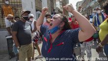 APTOPIX Cuba Protest