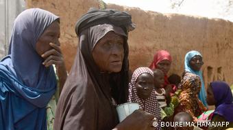 Des femmes d'un village de la région de Tillabéri, dans l'ouest du Niger