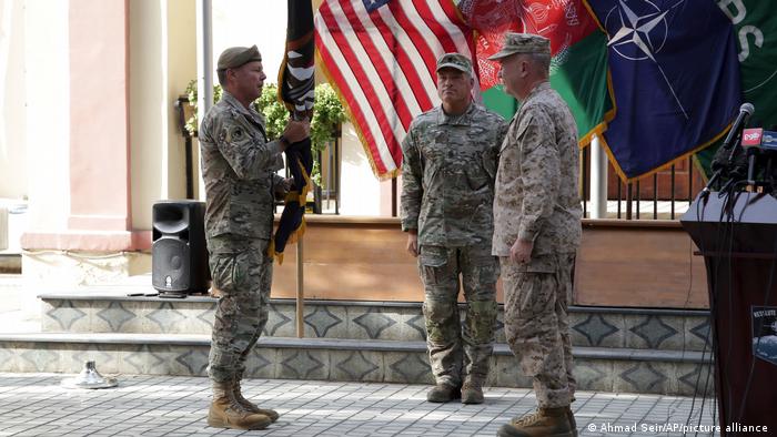 Afghanistan, Kabul | Amtsübergabe von US-General Scott Miller an US-General Frank McKenzie