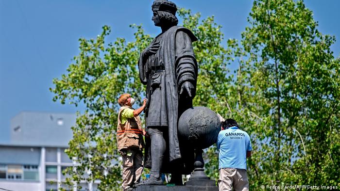Mexiko Christopher Columbus Statue