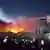 حريق شبّ في قسم عزل مرضى كورونا بالناصرية في العراق - صورة بتاريخ 13 يوليو/ تموز 2021