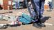 Manifestante detenido, mientras continúan las protestas, tras el encarcelamiento del expresidente de Sudáfrica, Jacob Zuma, en Katlehong, Sudáfrica. Manifestante detenido, mientras continúan las protestas, tras el encarcelamiento del expresidente de Sudáfrica, Jacob Zuma, en Katlehong, Sudáfrica.