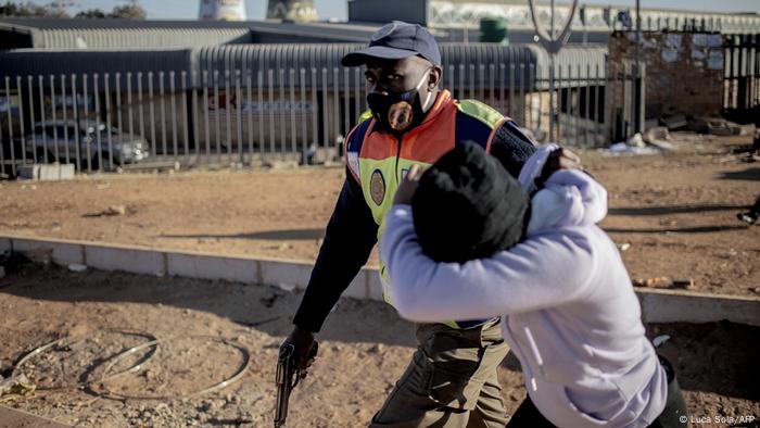 Unruhen in Südafrika