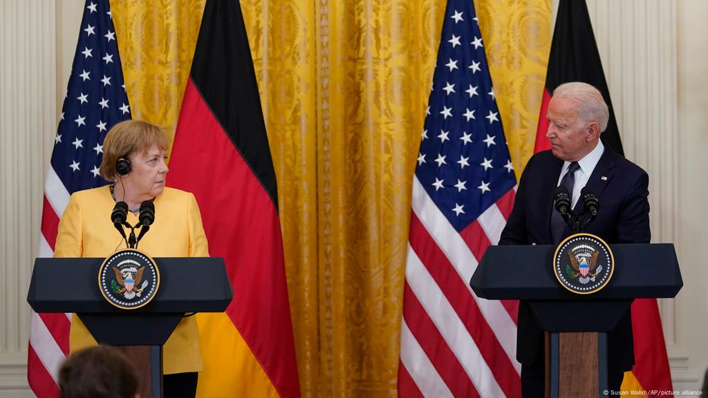 Angela Merkel Meets Joe Biden During Final Us Visit As It Happened News Dw 15 07 21