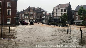 Unwetter in Belgien