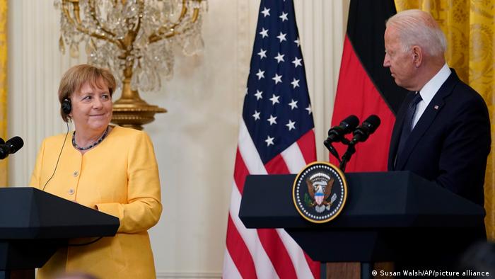 Temmuz ayında dönemin Başbakanı Merkel ve ABD Başkanı Biden Kuzey Akım 2'de uzlaşmaya varmıştı.