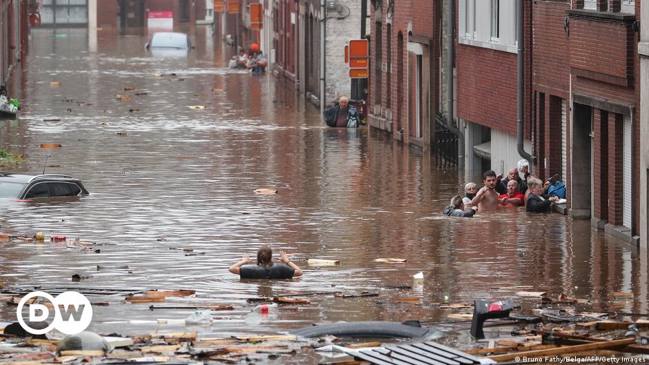 Unwetter-Chaos auch in Belgien und den Niederlanden