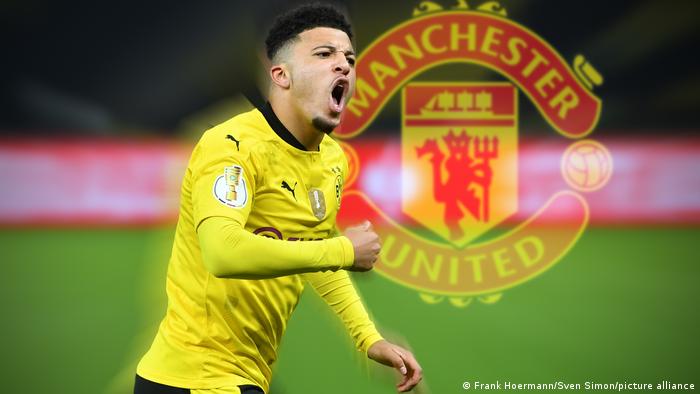 Jadon Sancho has officially completed his move from Borussia Dortmund to Manchester United