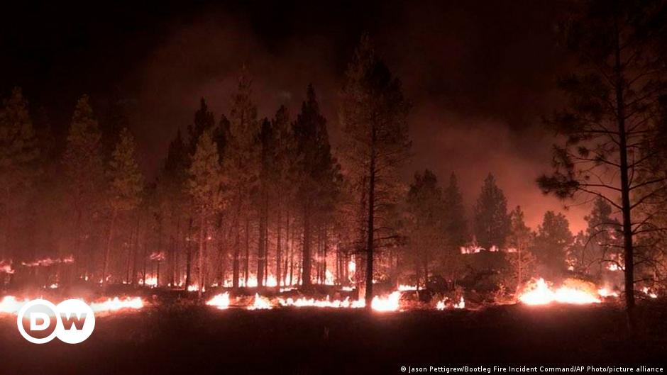 Waldbrand in Oregon breitet sich weiter aus
