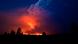 Flames and smoke from a bootleg fire rise in the southern US state of Oregon. The bootleg fire caused by lightning spilled over into the traditional territory of the Klamath tribes, who still have the right to hunt and fish in the countryside, sending huge, swirled clouds of smoke into the sky that could be seen for miles. Flames and smoke from a bootleg fire rise in the southern US state of Oregon. The bootleg fire caused by lightning spilled over into the traditional territory of the Klamath tribes, who still have the right to hunt and fish in the countryside, sending huge, swirled clouds of smoke into the sky that could be seen for miles.