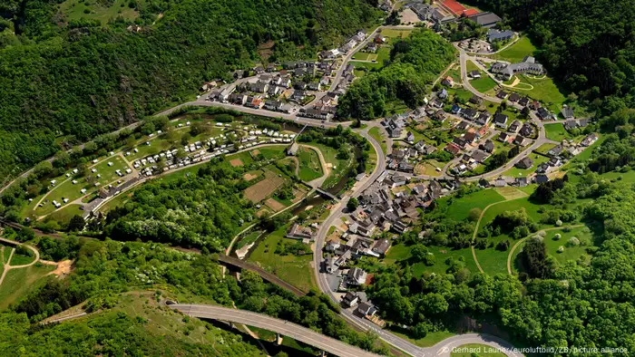 Deutschland Unwetter in Rheinland-Pfalz Altenahr Altenburg vorher 