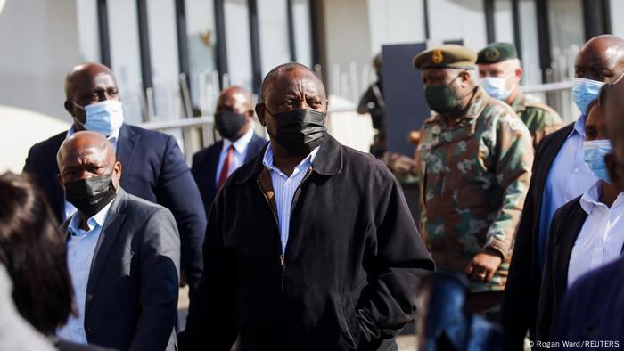 Cyril Ramaphosa in Durban Cyril Ramaphosa in Durban