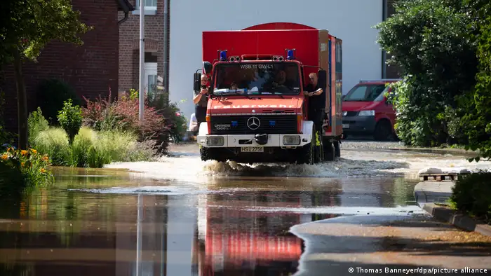 在德国，冲在消防救援工作最前线的大多是志愿者