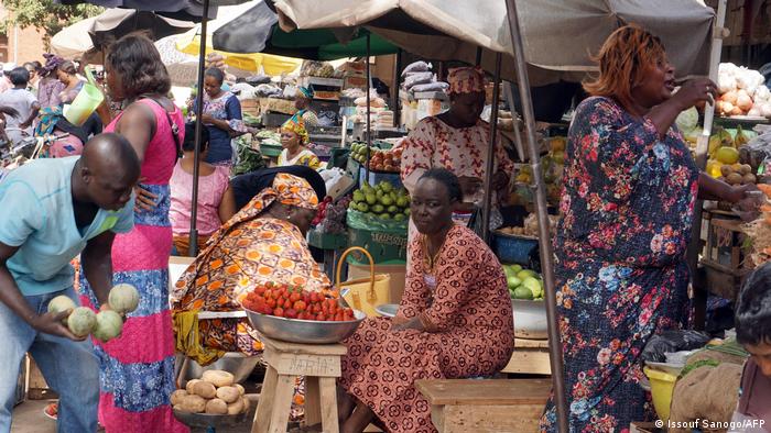 Un marché de Ouagadougou