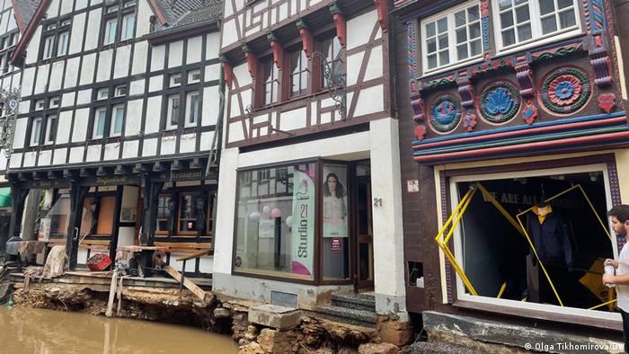 Deutsche Schlechtwetterkatastrophe |  Sinzig, Kreis Ahrweiler in Rheinland-Pfalz
