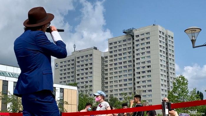 Gennady Bogolepov during his speech, July 17, 2021 