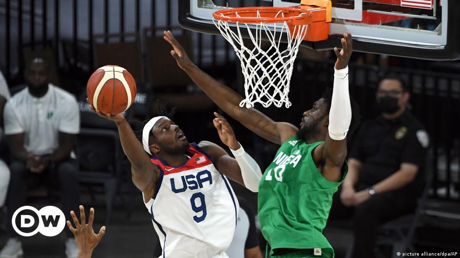 Nigeria, ein sehr amerikanisches Basketball-Team